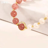 New Real Pearl Fashion Bracelet Ladies Elegant Bracelet Jewelry Girlfriend Birthday Wedding Gift Wholesale