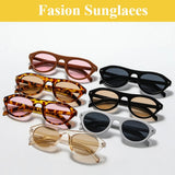 Daiiibabyyy  Retro Versatile Hot Girl Sunglasses Outdoor Fashion Driving Cross-Border Sunglasses