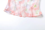 DAIIIBABYYY  -  Y2k Aesthetic Printing Bodycon Tube Tanks Vintage Harajuku Fairy Cropped Zipper Vest Women Streetwear Grunge Backless Camisole