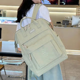 Daiiibabyyy  Fashion Handbag Travel Backpack Ins Style Large Capacity School Bag Adjustable Maternity Bag Adult