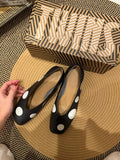 Daiiibabyyy  Retro Womens Mary Jane Shoes Exquisite Soft Leather Casual Shoes for Woman Fashion Ballet Flat Shoe Designer Shoes Zapatos Mujer