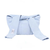 Daiiibabyyy  Interesting One-shoulder Strap Dumpling Bag Unisex Minimalist Solid Color Sleeve Design Large Capacity Soft Back Crossbody Bag
