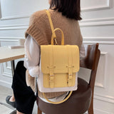 Daiiibabyyy Fashion Women Backpack Female High Quality Leather Small Book School Bags for Teenage Girls Sac A Dos Travel Rucksack Mochilas
