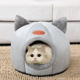 DAIIIBABYYY  -  New Deep Sleep Comfort In Winter Cat Bed Iittle Mat Basket Small Dog House Products Pets Tent Cozy Cave Nest Indoor Cama Gato