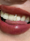 Daiiibabyyy  1Set Of Punk Hollowed-Out DIY Jewelry Denture Decorations, Men's And Women's Party Gifts, Wearable