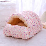 DAIIIBABYYY  -  Cats Beds Warm Winter Pet Supplies Accessories Bed Products Goods Houses and Habitats Cushions Kitten Things Accessory Puppy Bed
