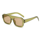 Daiiibabyyy  Fashion Oversized Women Sunglasses Brand Designer Plastic Female Big Frame Gradient Sun Glasses UV400 gafas de sol mujer