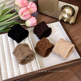 DAIIIBABYYY  -  4/5PCS Women Elastic Hair Rubber Bands High Quality Girls Hair Bands Hair Scrunchies Fashion Hair Accessories Hair Gum/Ties