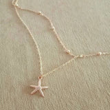 Daiiibabyyy  Bohemian Minimalist Starfish Charm Geometric Double-layer Sexy Waist Chain Women Beach Vacation Fashion Jewelry Body Chain