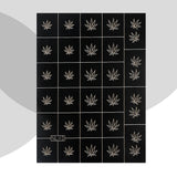 Daiiibabyyy 1PC Nail Stickers Stencils Love Heart Number Butterfly Design Decals Water Slider Wrap Nail Art Decorations Printing Sticker
