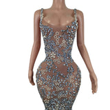 DAIIIBABYYY  -  Luxury Sheer Sleeveless Sparkly Crystals Beaded White Feather Dresses Black Girls Short Prom Dresses Birthday Party Gowns Meihua
