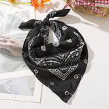 Daiiibabyyy  Fashion Printing Hair Scarf Headabnds Women Bohemia Retro Hair Scarf Headwear Hair Accessories Square Scarf Bandana