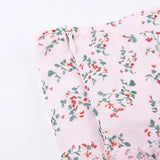 DAIIIBABYYY  -  Women's Summer 2024 New Fresh Sweet Fragmented Lace Spliced Ruffles Shirring Pure Desire Cute Sexy Low-waisted Mini Short Skirts