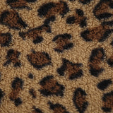 DAIIIBABYYY  -  Brown Leopard Print Casual Pants Autumn Winter Warm Lace-up Low Rise Straight Pants for Women y2k Streetwear Trousers New