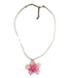 DAIIIBABYYY  -  Korean style exquisite Plum blossom unique fresh ins pearl bead choker necklace for women trendy aesthetic romantic accessories