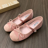 Daiiibabyyy 2024 Red Blue Pink Women Flat Slippers Fahion Slip On Ladies Elegant Flats Soft Flat Heel Dress Ballerinas Fashion Shoes Mujer