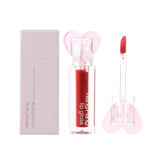 Daiiibabyyy Lip gloss heartbeat watery glass lip gloss plain color versatile natural color lip gloss mirror lip gloss makeup