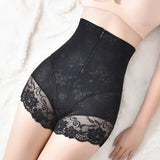 Daiiibabyyy  High Waist Shaper Panties Sexy Lace Body Shaper With Zipper Control Panties Postpartum Women Shapewear Butt Lifter Waist Trainer