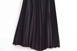 Daiiibabyyy  Corset Dress Women Pleated Vests Long Dresses For Women Sleeveless Office Party Dress Ruched Midi Evening Dresses 82N4