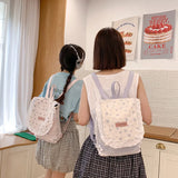 Daiiibabyyy  Women's Fashion Bag Sweet Lace Backpack Women's Small Backpack  Ladies' Backpack Lightweight Travel Backpack Kawaii Smalll Bag