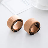 Daiiibabyyy  Crackling Circle Donut Headband Girls Magic Hair Bun Women Hair Accessories DIY Hairstyle Tool French Dish Bud Twist Hair Ban