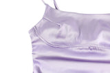Daiiibabyyy  Women's Spaghetti Strap Dress Summer Beach Elegant Sexy Mature Solid Color Slim Fit Sleeveless Backless Waist Cinching Slimming