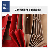 DAIIIBABYYY  -  Anti-theft Brush Card Holder Purse 2025 New RFID Genuine Leather Wallet Passport Holder Woman Clutch Bag