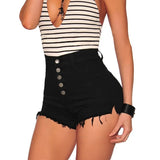 Daiiibabyyy  American Woman New Fashion High Waist Wide Leg Jeans Female Streetwear Loose Pants Girls Black White Harajuku Denim Baggy Shorts