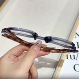 Daiiibabyyy  Office Alloy Elderly Reading Eyewear PC Costume Accessory Unisex Presbyopic Glasses Lightweight Resin Anti Blu-ray Glasses Women