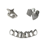 Daiiibabyyy  Personalized, Fashionable And Shiny Teeth Accessories, Hip-Hop And Rap Style, Suitable For Both Men And Women As Party Gifts