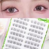 Daiiibabyyy  C Curl 7-11mm Eyelash Clusters Kpop Idol Girl DIY Eyelashes Extension U Shaped Lash Cluster Natural Long Fluffy False Lash