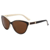 DAIIIBABYYY  -  New Korean style fashionable polarized sunglasses with personalized leather inlay, light luxury sunglasses