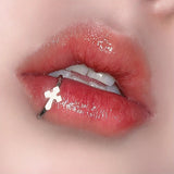 Daiiibabyyy  Cross Star Heart Lip Ring for Women Exquisite Vintage Non-Piercing Lip Clip Fashion Casual Hip-Hop Punk Versatile Jewelry Gift