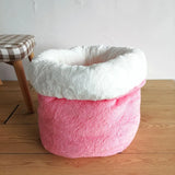 DAIIIBABYYY  -  Cute pet Sleeping Bag,Warm Soft Dog Cat Litter Bed,Pet House,Lovely Puppy Nest Mat Cushion,Small Dogs Bed,Chihuahua Teddy Kennel
