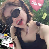 Daiiibabyyy  New Fashion Ladies Sunglasses Vintage Retro Anti-reflective Outdoor Sun Glasses High Quality Woman Sunglass