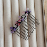 DAIIIBABYYY  -  Korean Style Elegant Bun Inverted Hair Comb Flowers Barrettes New Bangs Broken Hair Finishing Updo Gadget Hair Accessories