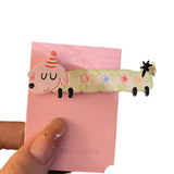 DAIIIBABYYY  -  Sweet Cute Puppy Barrettes Three-Dimensional Cartoon Animal Barrettes Girl Heart Duckbill Clip Side Clip Hair Accessories