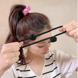 Daiiibabyyy  High Ponytail Rubber Bands Hair Band Elastic Head Rope For Women Korean Scrunchies Hair Tie Knotted Hair Ropes Hair Accessories