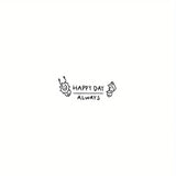 Daiiibabyyy  Cute Small Tattoo Sticker Waterproof Temporary Tattoo Lasts Up To 15 Days
