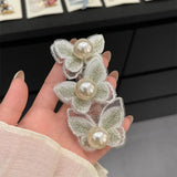 DAIIIBABYYY  -  Elastic Telephone Wire Hair Ties Women Girls Butterfly Hair Bands Spiral Coil Rubber Band Ponytails Head Ropes Hair Accessories