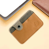 DAIIIBABYYY  -  Ultra-thin Leather Mini Wallet Slim Bank Credit Card Holder Men Business Small ID Case For Women Purse 2 Slots Card Holder