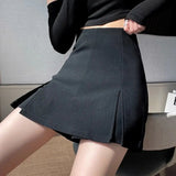 DAIIIBABYYY  -  Black Fashion Ladies Elegant A-line Skirt Summer Slim High Waist Straight Mini Dress New Young Style Women's Clothing