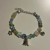 Daiiibabyyy  phoebe bridgers stranger in the alps inspired beaded bracelet handmade Y2k jewely