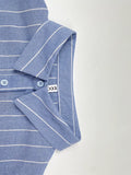 DAIIIBABYYY  -  Long Stripe Shirt Dress Woman Blue Elegant Dress 2025 New Casual Pocket Lapel Button Loose Workplace Formal Dresses