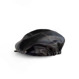 Daiiibabyyy  Spring New Rivet Punk Style Leather Beret Women Hat Pleated Design Spice Girls Fashion Beret Trendy Ladies Cool Chic Beret Hat