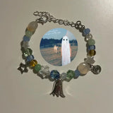 Daiiibabyyy  phoebe bridgers stranger in the alps inspired beaded bracelet handmade Y2k jewely