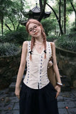 Daiiibabyyy  Sweet Stylish Design Sleeveless Versatile Shirt Women Summer Niche Embroidery Slim Fit Slimming Spicy Girl Top