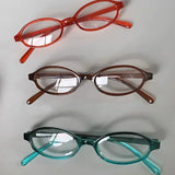 DAIIIBABYYY  -  2024 New Retro Blue Green Oval Small Frame Myopia Glasses Frame Women's Anti Blue Light Glasses Fashion Y2K Style Gafas Oculos