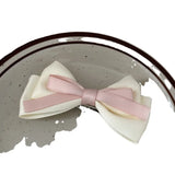 Daiiibabyyy -  French Sweetheart Girl Bow Hairpin Princess Head Korean Style Side Clip Double Horsetail Headpiece Top Clip Hairpin Headwear