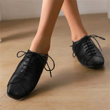 DAIIIBABYYY  -  Summer new British Style Women's Big Size 48  Shoes Cross Lace-up derby Flat bottomed leisure Shoes